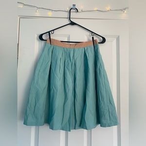 Anthropologie Comme Toi Skirt with Pockets and Ribbon Belt, Small